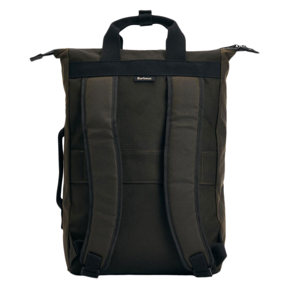 Barbour Field Waxed Backpack